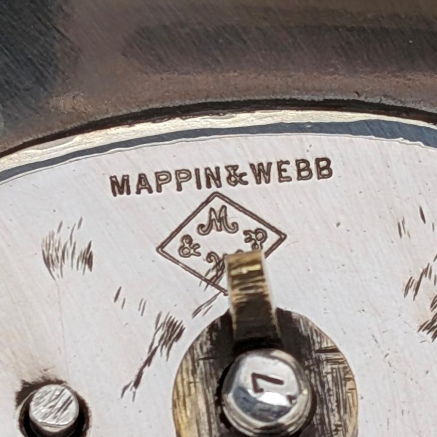英国アンティーク シルバープレート製 小型クロッシュ Mappin&Webb