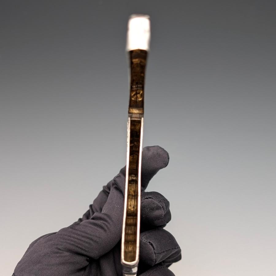 1896年 英国アンティーク 純銀製 カードケース 56g Frederick Marson