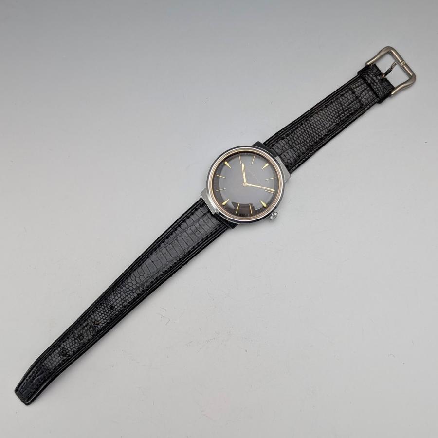 1960年代 ジラール・ペルゴ 17石機械式 紳士用腕時計 ブラックダイヤル