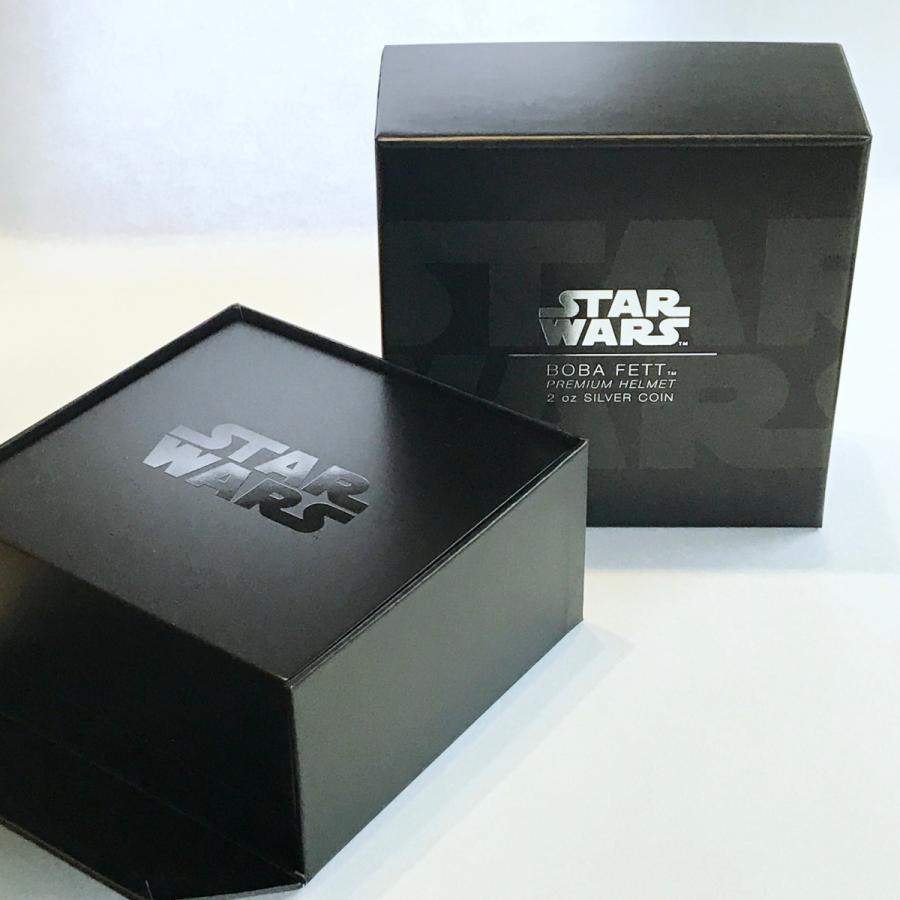 スターウォーズ ボバフェット ヘルメット型 2オンス 銀貨 | Disney | 01