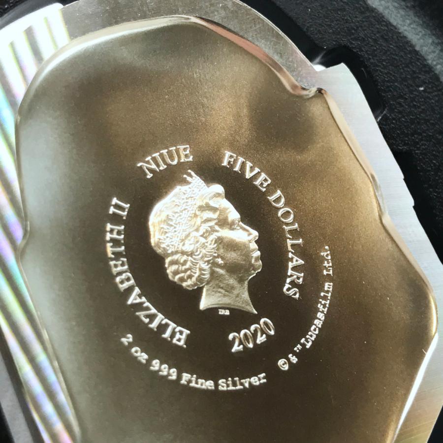 スターウォーズ ボバフェット ヘルメット型 2オンス 銀貨 | Disney | 16