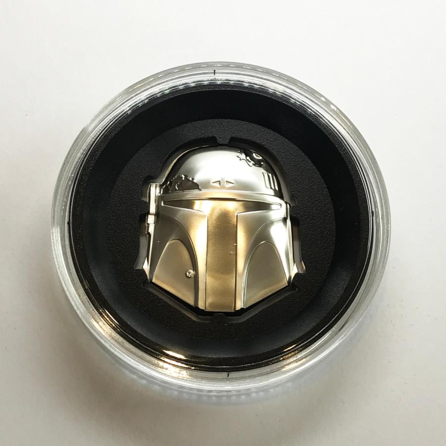 スターウォーズ ボバフェット ヘルメット型 2オンス 銀貨 | Disney | 08