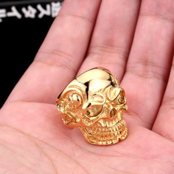 スカル リング メンズ ステンレス　ステンレスリング サージカルステンレス 全3色 ag2 |  | 04