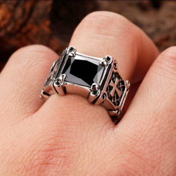 リング ステンレス メンズ キュービックジルコニア 全3色 ak2 |  | 01