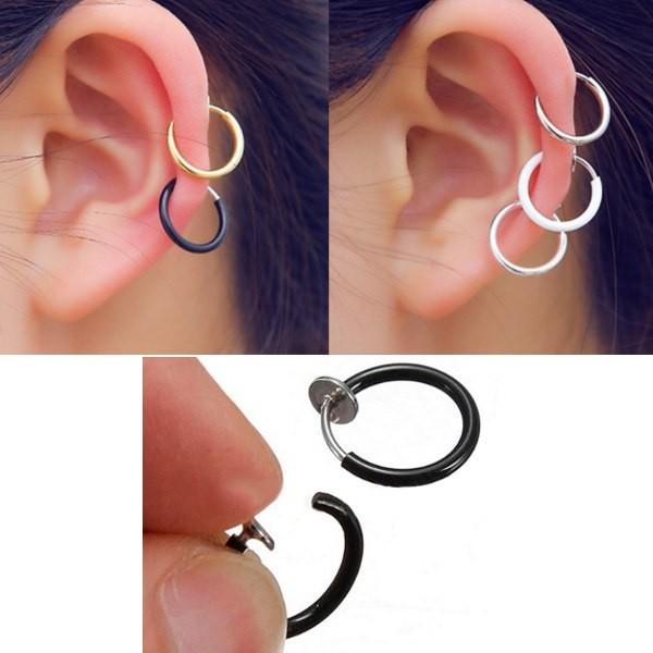 1000円 ポッキリ メンズ イヤリング フェイクピアス レディース 口