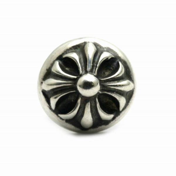 クロスボール スタッド ピアス シルバー925 メンズ レディース ハイ