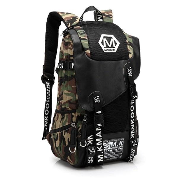 リュックサック メンズ ショルダーバッグ 迷彩 cx2 : シルバー