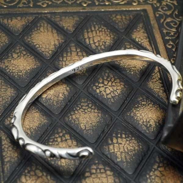 送料無料】 SBTバングル ブレスレット クロス シルバー925 メンズ