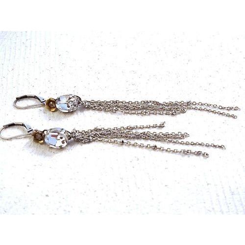 Eric et Lydie　Kellyシリーズ　ハンドメイドピアス（フランス