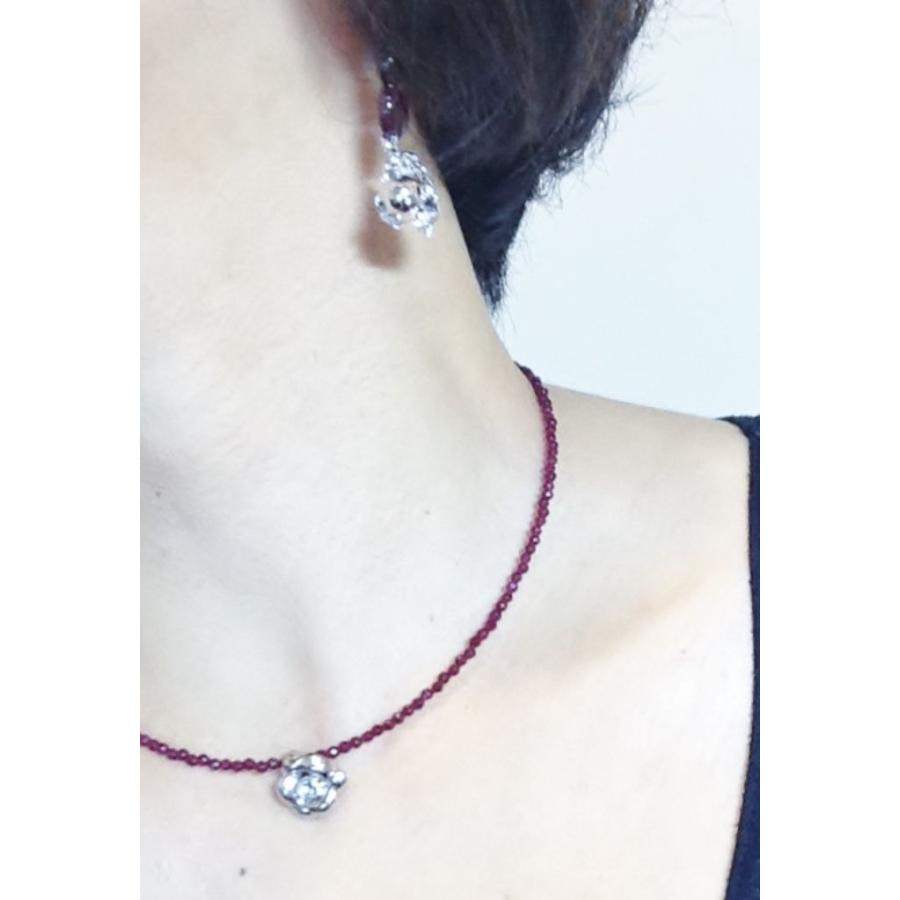 ガーネットネックレス　シルバー925　ＹａｎｇＬａｙ　｜silverbell-jewellery｜05