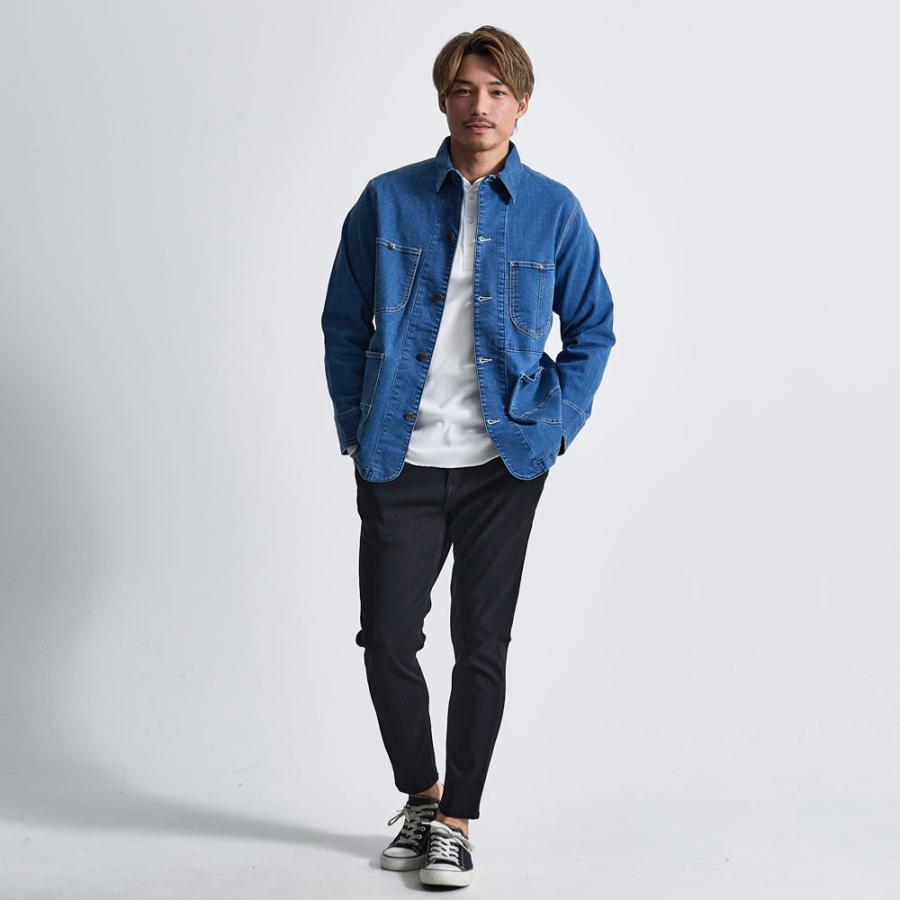 Hanes（ヘインズ） デニム カバーオール メンズ ブランド 大きいサイズ