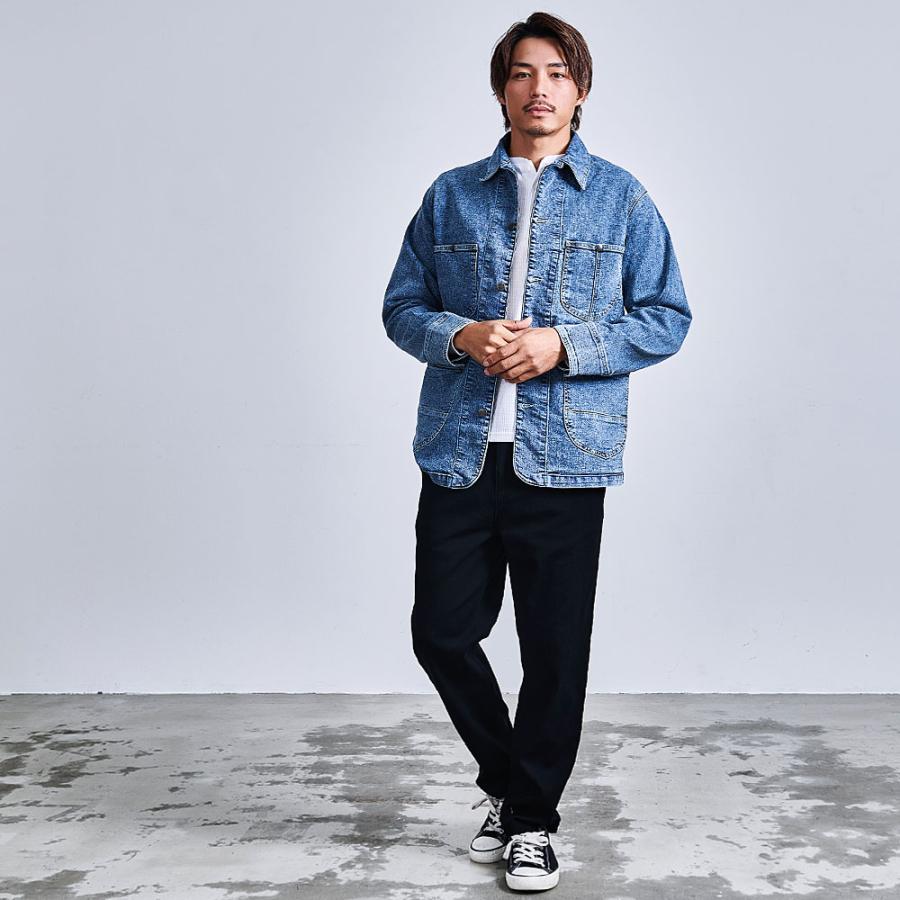 Hanes（ヘインズ） デニム カバーオール メンズ ブランド 大きいサイズ