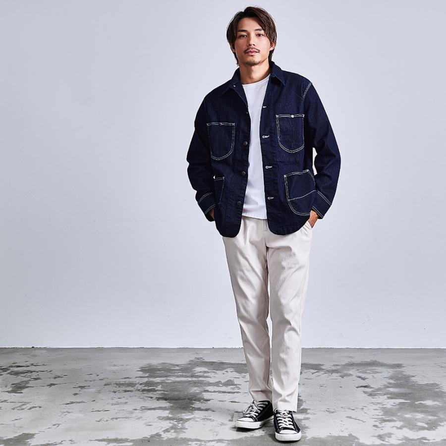 Hanes（ヘインズ） デニム カバーオール メンズ ブランド 大きいサイズ