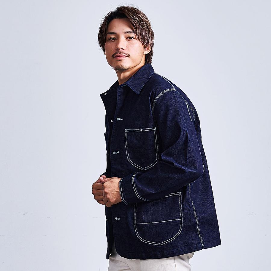 Hanes（ヘインズ） デニム カバーオール メンズ ブランド 大きいサイズ 