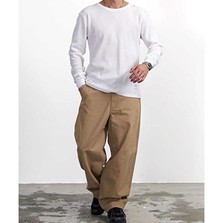 Hanes（ヘインズ） チノパンツ ワイド メンズ ブランド 大きいサイズ