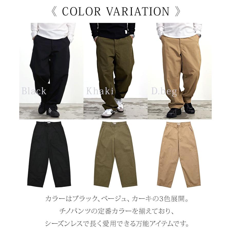 Hanes（ヘインズ） チノパンツ ワイド メンズ ブランド 大きいサイズ