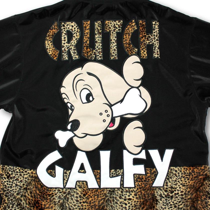 GALFY ギラギラ卍 セットアップ メンズ ベロア ジャージ パンツ 2点セット 5裾幅23