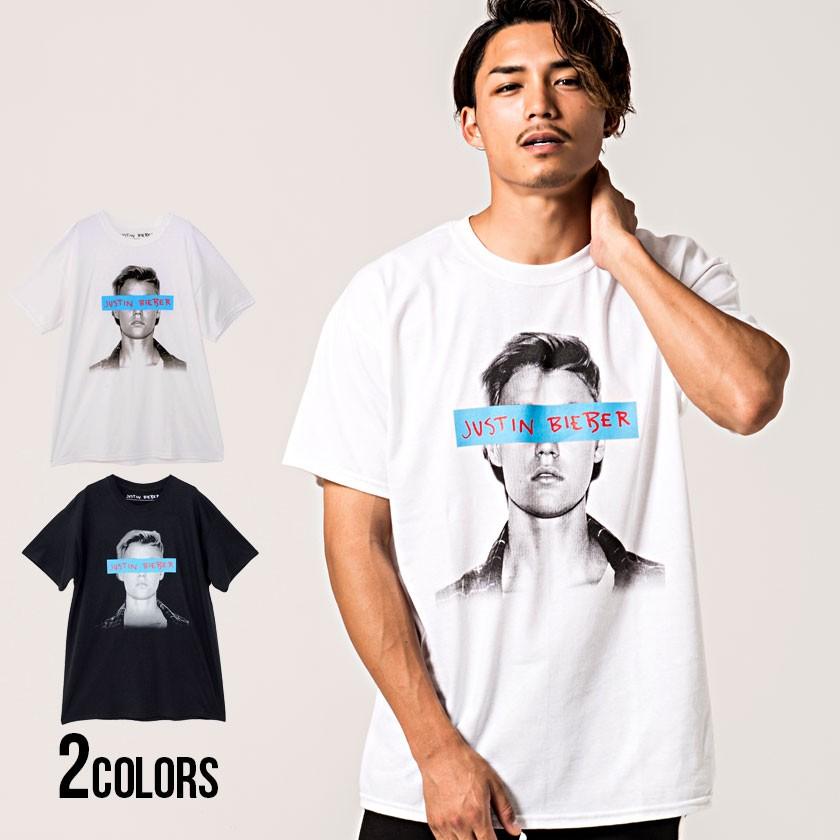半袖tシャツ メンズ Justin Bieber ジャスティンビーバー クルーネック半袖tシャツ 全2色 アーティスト ブラック ホワイト 黒 白 M L レディース 夏 144 0028 シルバーバレット 通販 Yahoo ショッピング