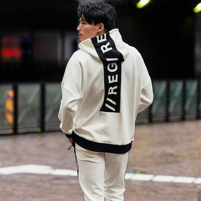 REGIEVO パーカー メンズ プルパーカー フーディー スウェット