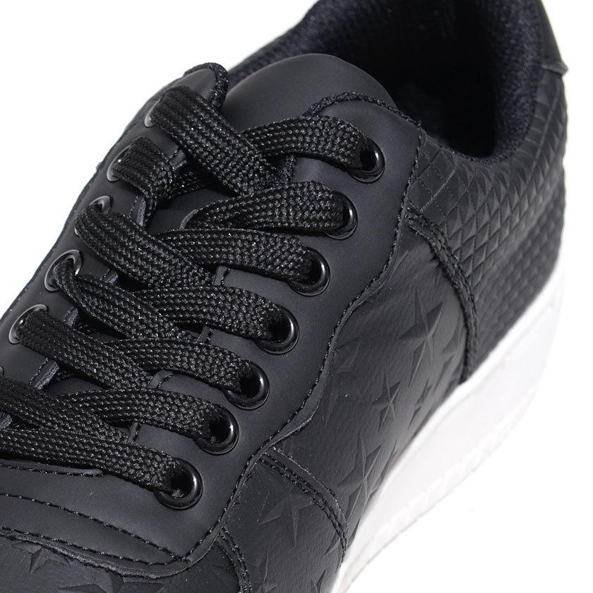 スニーカー メンズ ローカット Love Hunter ラブハンター スター総柄レースアップシューズ 全2色 ストリート カジュアル 白 黒 秋 冬 21 1954 シルバーバレット 通販 Yahoo ショッピング