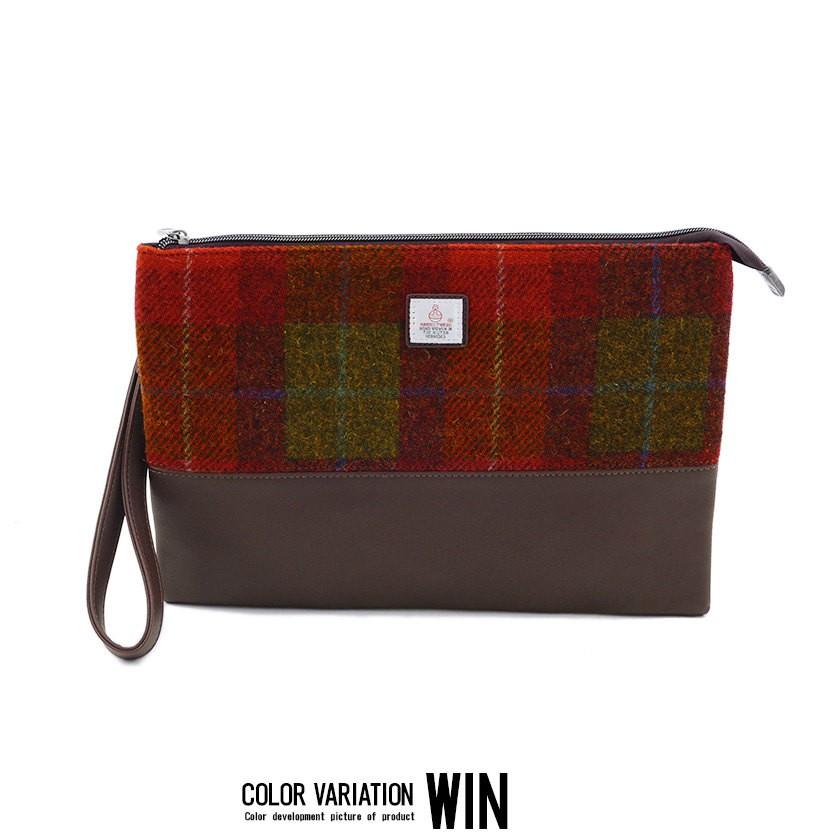 クラッチバッグ メンズ Harris Tweed ハリスツイード 切替クラッチバック 全3色 切替 ハリスツイード 鞄 2way チェック ツィード 秋冬 232 Khb1710 シルバーバレット 通販 Yahoo ショッピング