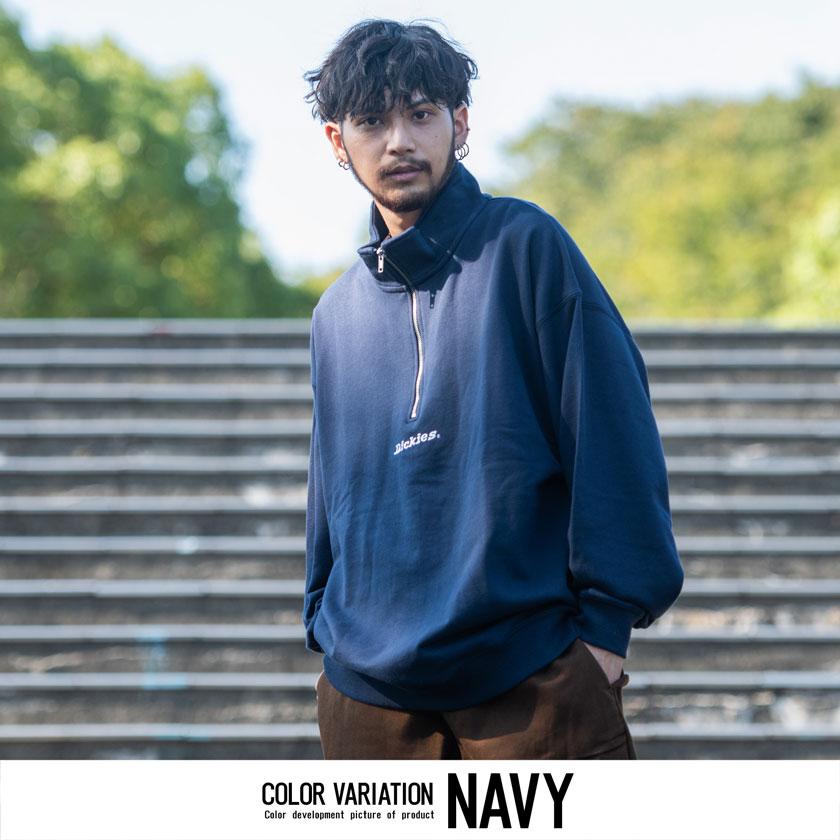 Dickies（ディッキーズ） トレーナー メンズ 大きいサイズ 長袖 ハーフ 