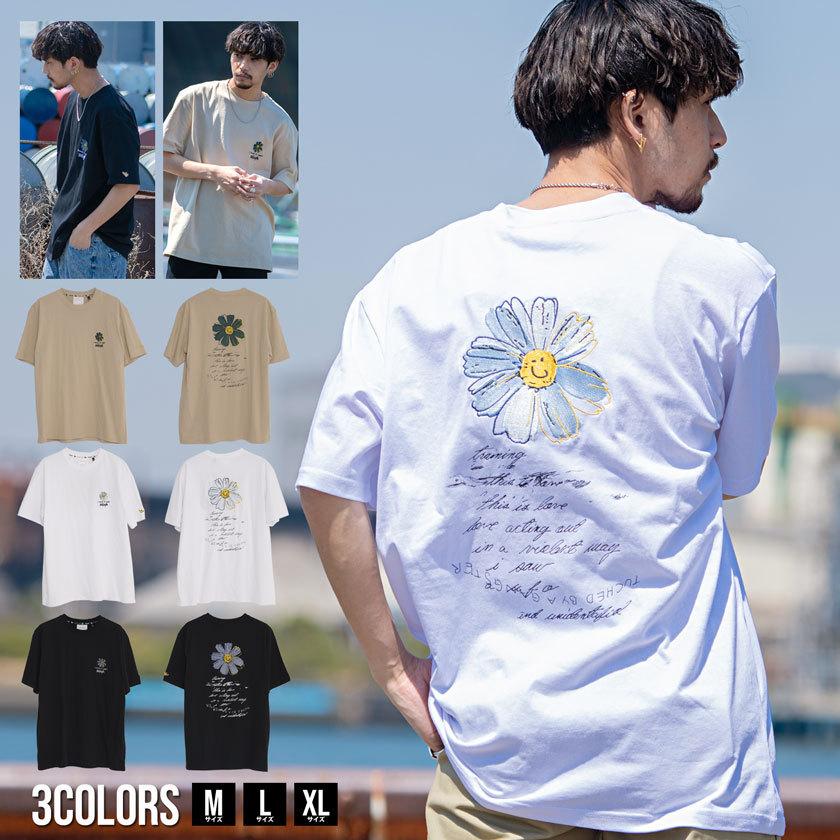 マークゴンザレス 半袖tシャツ メンズ ブランド おしゃれ トップス クルーネック 花 フラワー ワッペン 刺繍 プリント What It Isnt By Mark Gonzales 春 夏 2h7 シルバーバレット 通販 Yahoo ショッピング