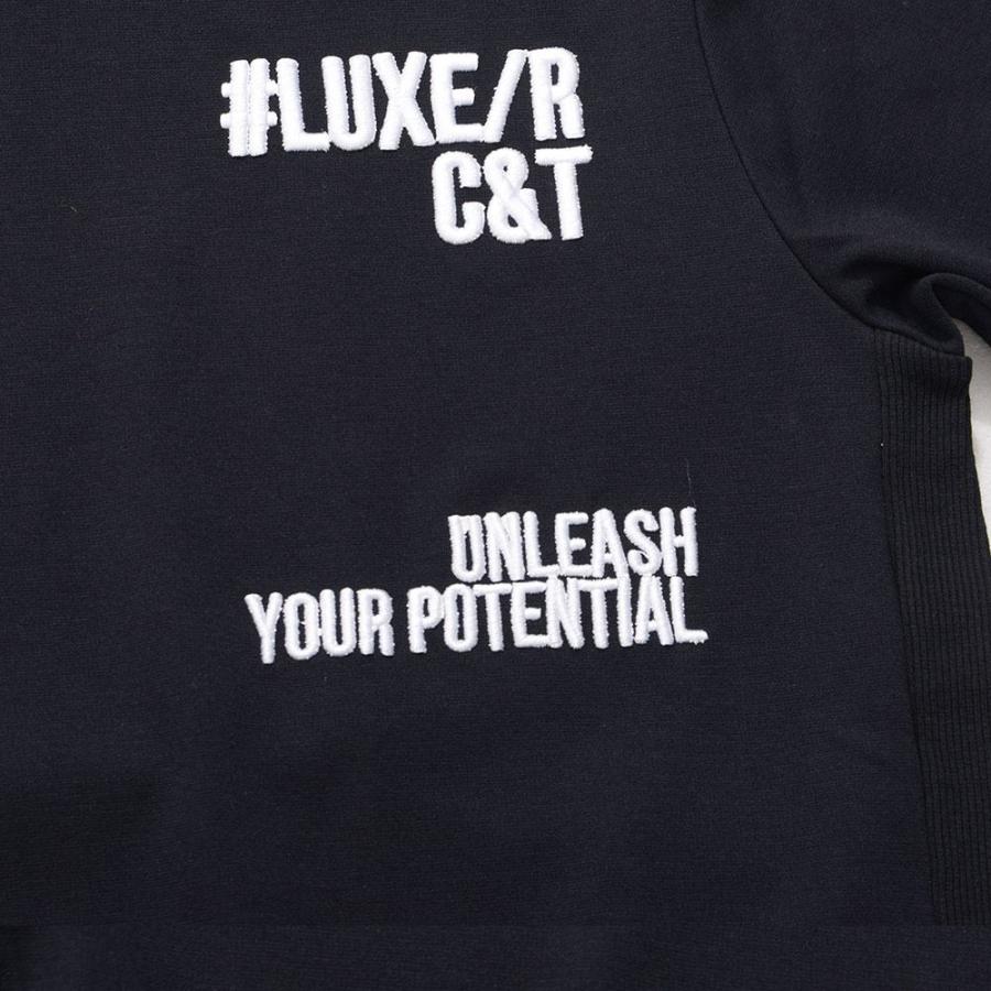 LUXE/R（ラグジュ） トレーナー メンズ 長袖 秋冬 スウェット 上下