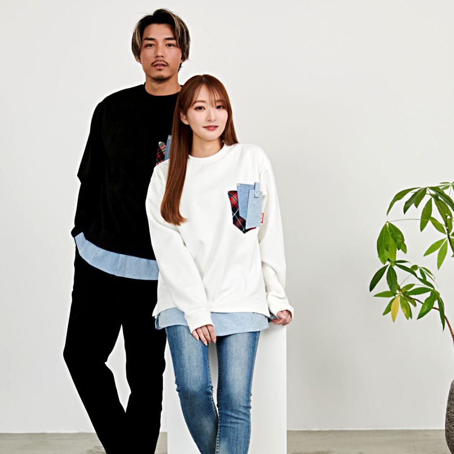 LUXE/R トレーナー メンズ 長袖 ブランド ラグジュ クルーネック LUXE/R トレーナー メンズ 長袖 ブランド ラグジュ クルーネック