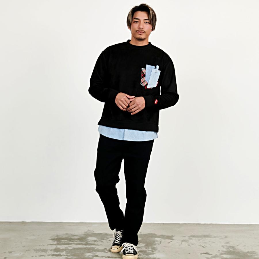 LUXE/R トレーナー メンズ 長袖 ブランド ラグジュ クルーネック LUXE/R トレーナー メンズ 長袖 ブランド ラグジュ クルーネック