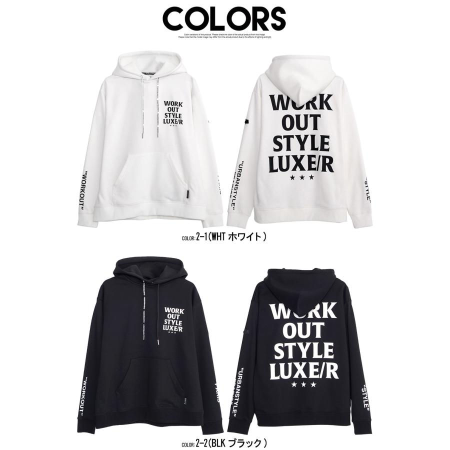 LUXE/R（ラグジュ） パーカー メンズ 長袖 スウェット プルオーバー