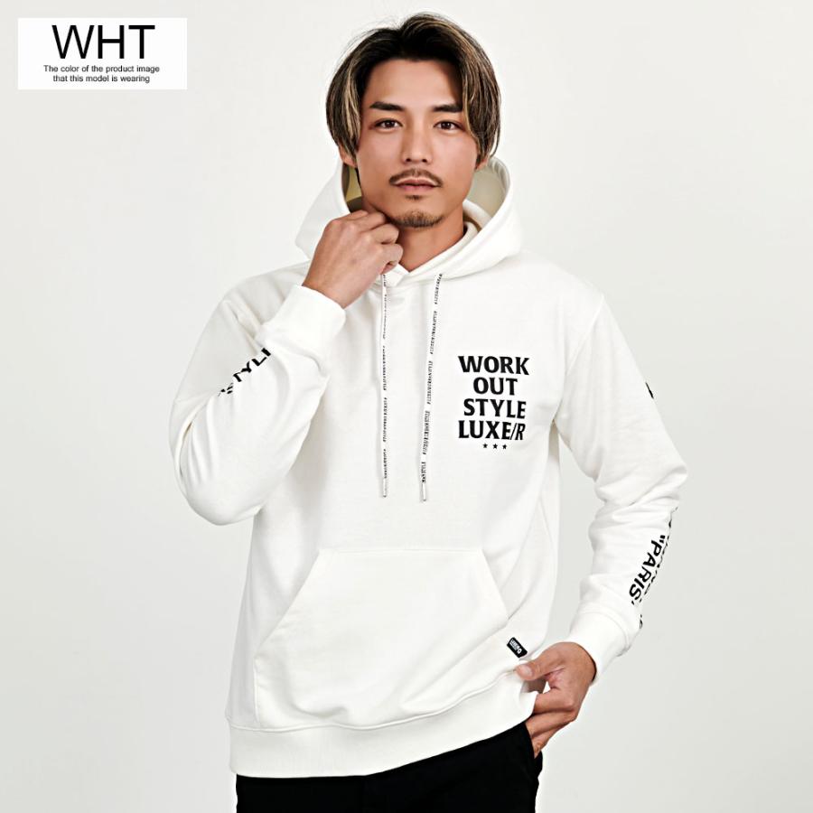 LUXE/R（ラグジュ） パーカー メンズ 長袖 スウェット プルオーバー