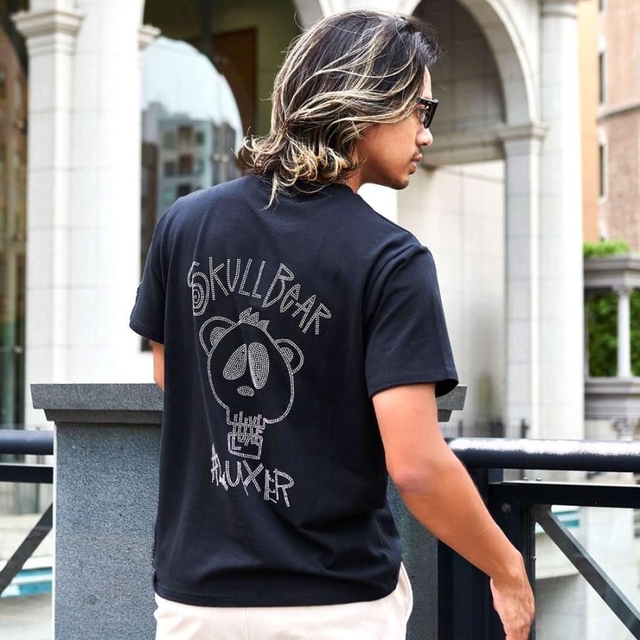 LUXE/R（ラグジュ） Tシャツ メンズ 半袖 ブランド 綿 スカル ベア