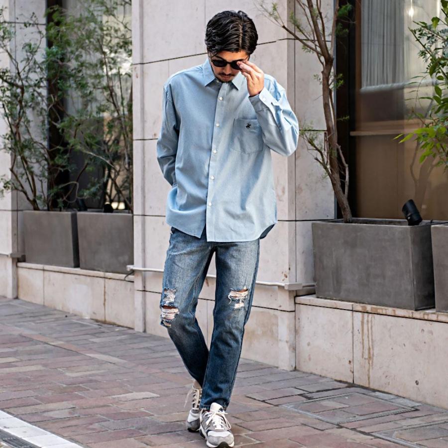 BEVERLY HILLS POLO CLUB シャツ メンズ 長袖 カジュアル