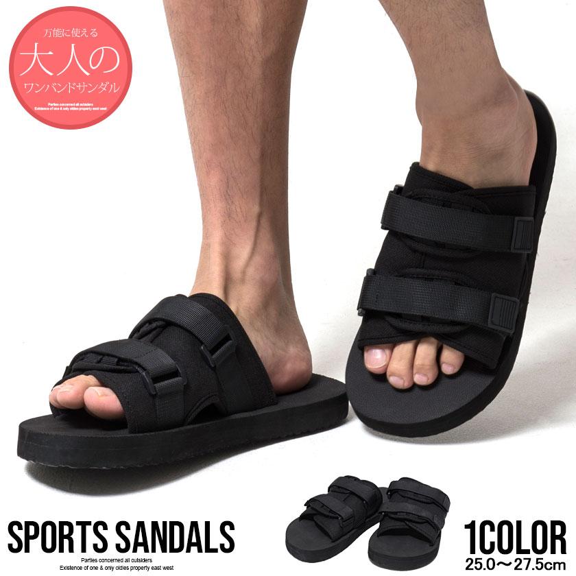 サンダル メンズ スポーツサンダル Dedes デデス ワンバンドサンダル 全1色 スポサン ブラック 黒 アウトドア スポーツ レジャー 海 プール 夏 52 シルバーバレット 通販 Yahoo ショッピング