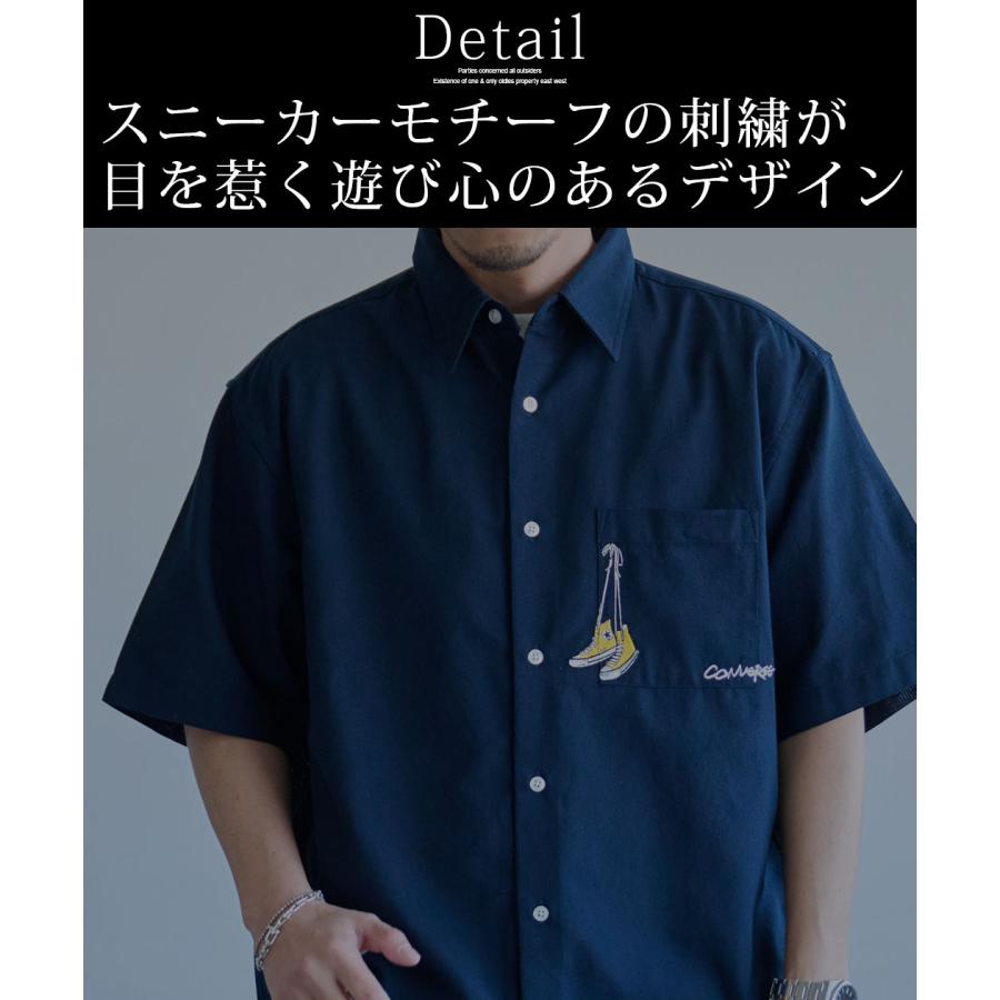 CONVERSE（コンバース） 半袖シャツ メンズ レディース カジュアル