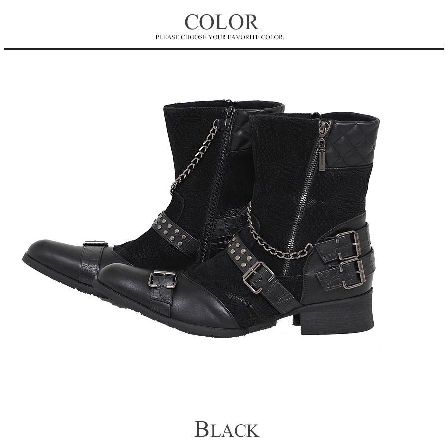 ブーツ メンズ V系 Love Hunter ラブハンター チェーン付きサイドジップブーツ 全1色 メンズ靴 ビジュアル系 6803 シルバーバレット 通販 Yahoo ショッピング