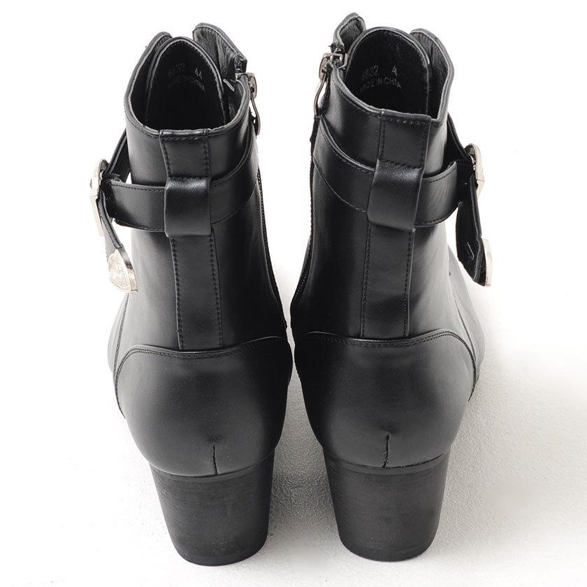 LOVEHUNTER（ラブハンター） ヒールブーツ メンズ レースアップブーツ