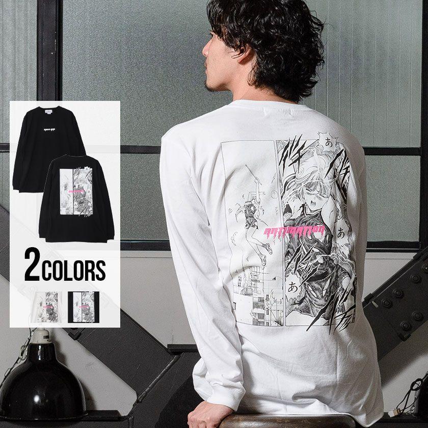 長袖Tシャツ メンズ ロンT PROJECT SR'ERS×電影少女 THUNDER 長袖Tシャツ メンズ ロンT PROJECT SR'ERS×電影少女 THUNDER