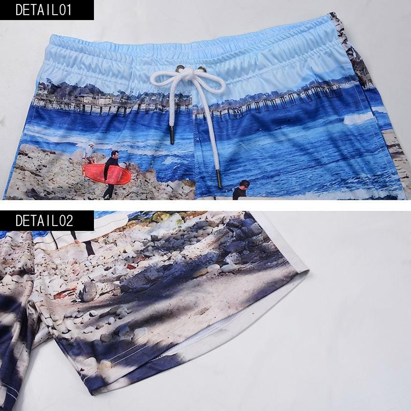 海パン メンズ Blue Wax ブルーワックス Surfer Surf Shorts/全1色 春