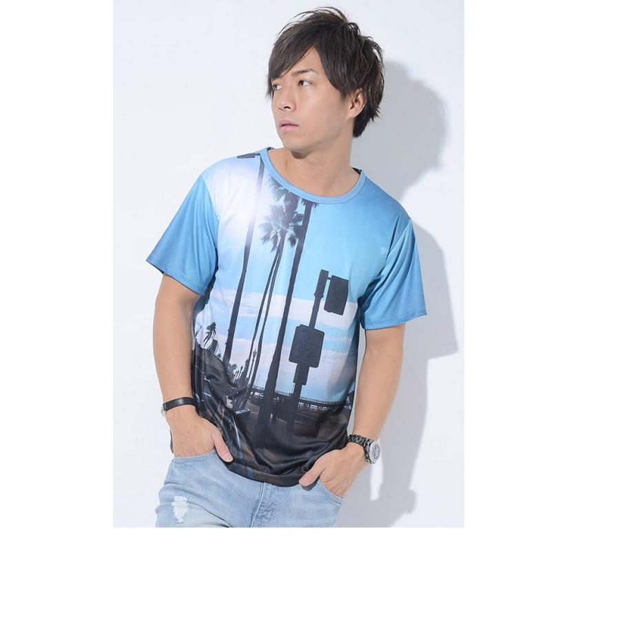 半袖Tシャツ メンズ ブランド おしゃれ 水陸両用 速乾 トップス クルー