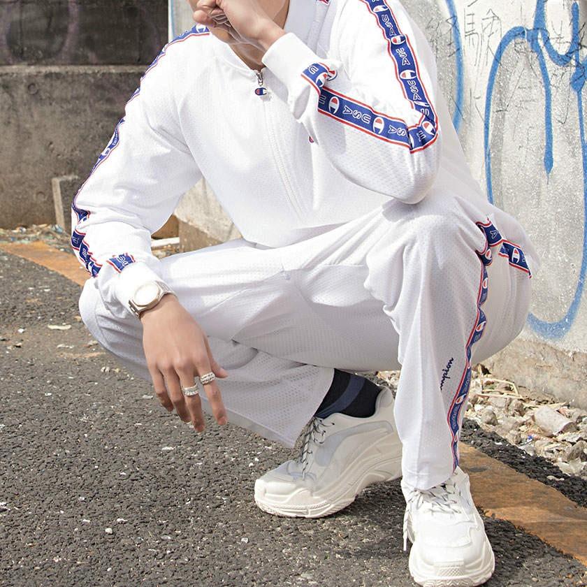 Champion メッシュパンツ メンズ チャンピオン LONG PANTS/全2色 Champion メッシュパンツ メンズ チャンピオン LONG PANTS/全2色