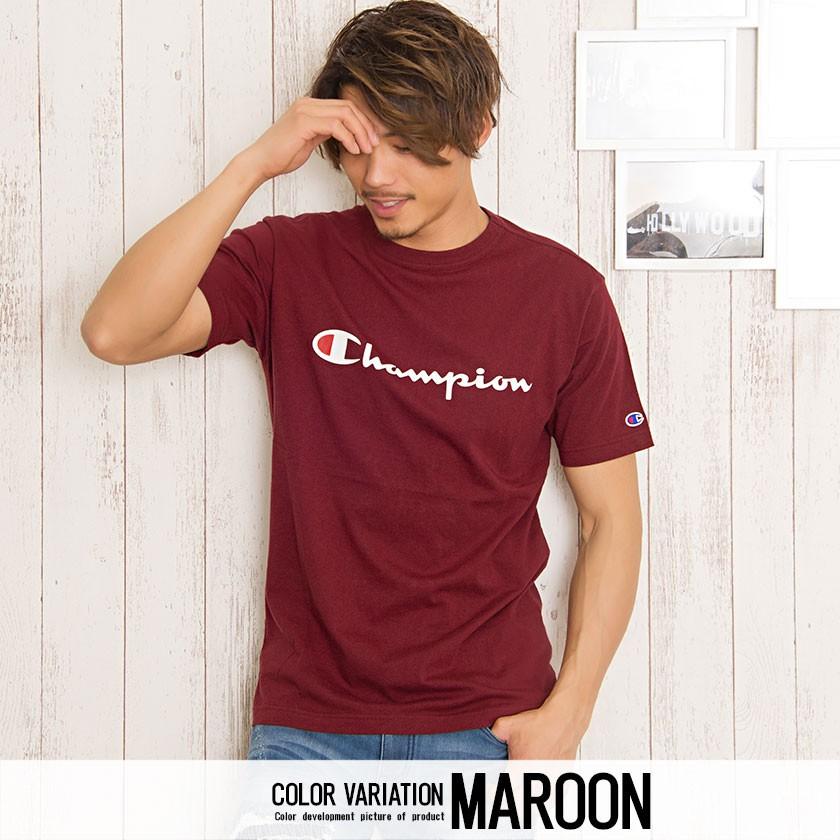 Champion（チャンピオン） Tシャツ メンズ 半袖 クルーネック ユニ