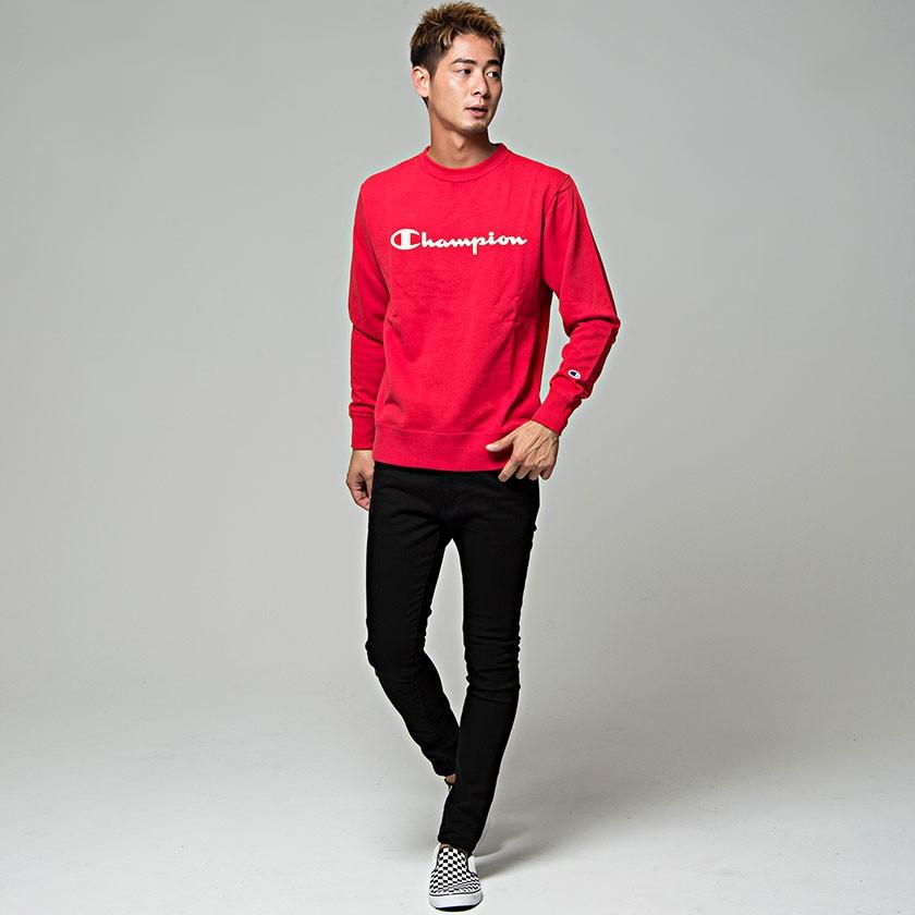Champion スウェット トレーナー メンズ 裏毛 ブランド クルーネック 