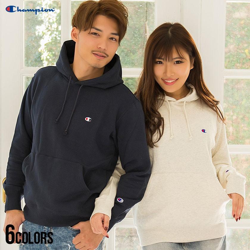 Champion パーカー フーディー メンズ チャンピオン Cロゴ刺繍裏