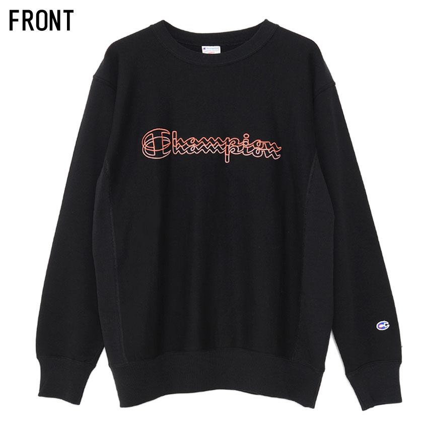 Champion（チャンピオン） トレーナー メンズ ロゴ刺繍入りクルー