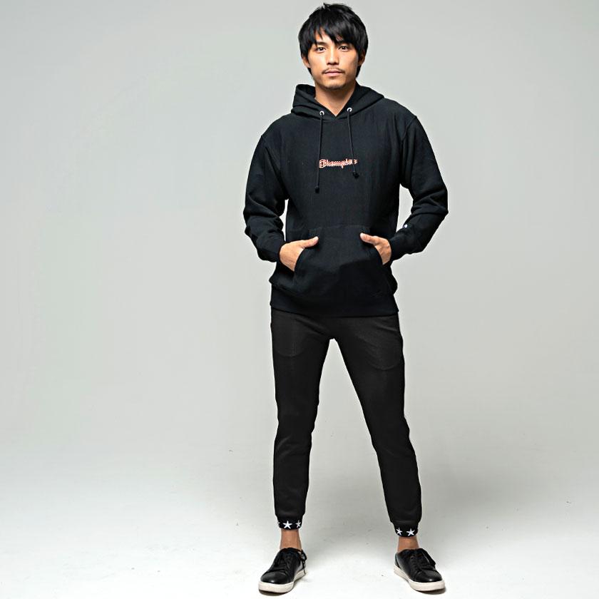 Champion（チャンピオン） パーカー メンズ ロゴ刺繍入り長袖プル