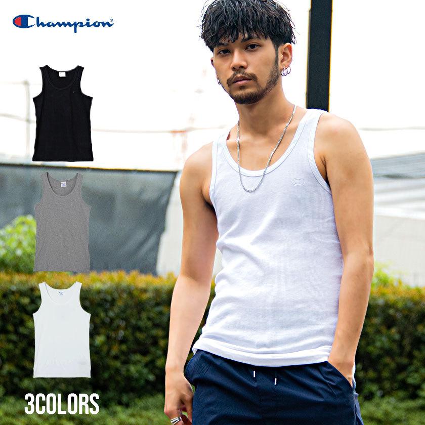 最も完璧な Champion チャンピオン タンクトップ メンズ ブランド おしゃれ リブ 無地 シンプル 肌着 インナー Usaコットン ロゴ 刺繍 白 黒 アメカジ カジュアル 春 夏 Machetekites Com