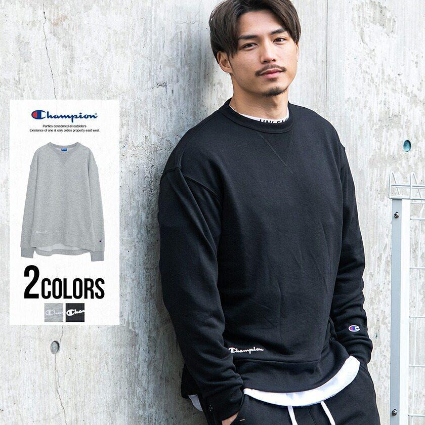 Champion トレーナー メンズ スウェット クルーネック ゴルフ ストレッチ 軽量 カジュアル ストリート ユニセックス 春 秋 冬  チャンピオン :C3-VS001:シルバーバレット - 通販 - Yahoo!ショッピング