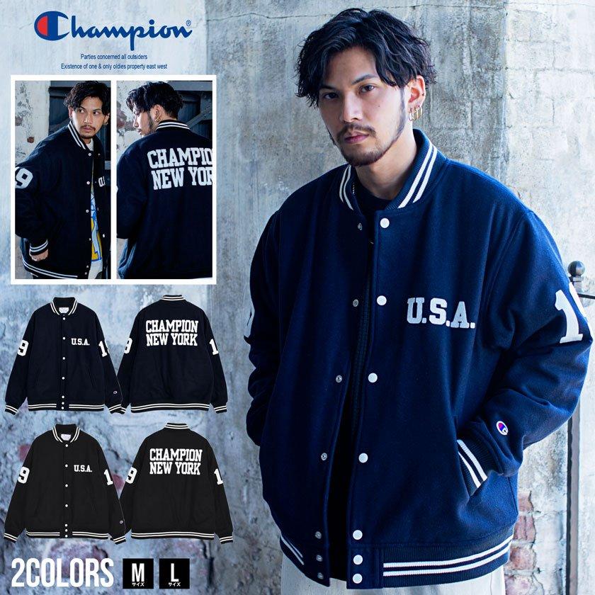 Champion チャンピオン スタジャン メンズ ブランド アウター 中綿